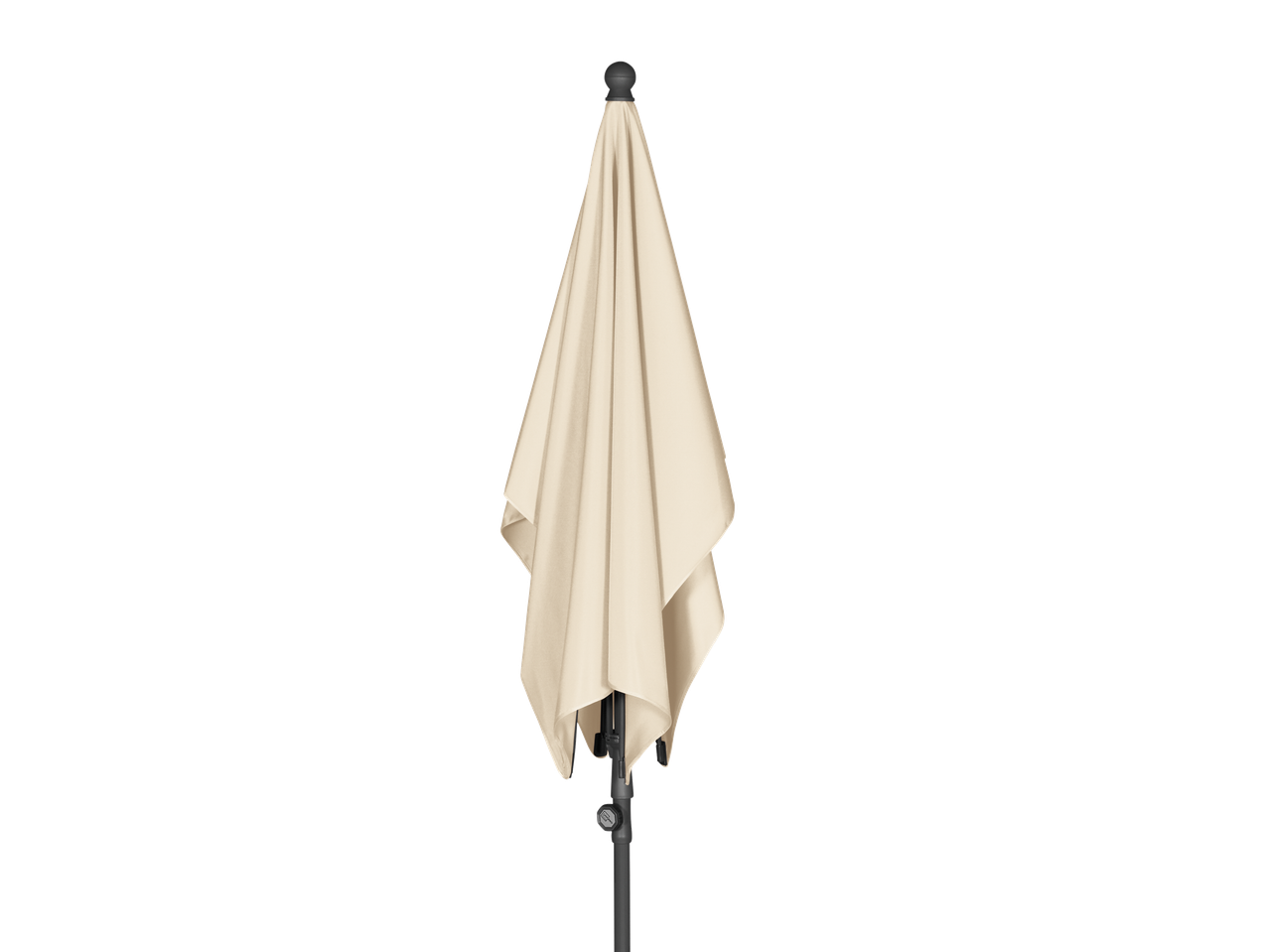 Διπλωμένη μπεζ ομπρέλα Livarno