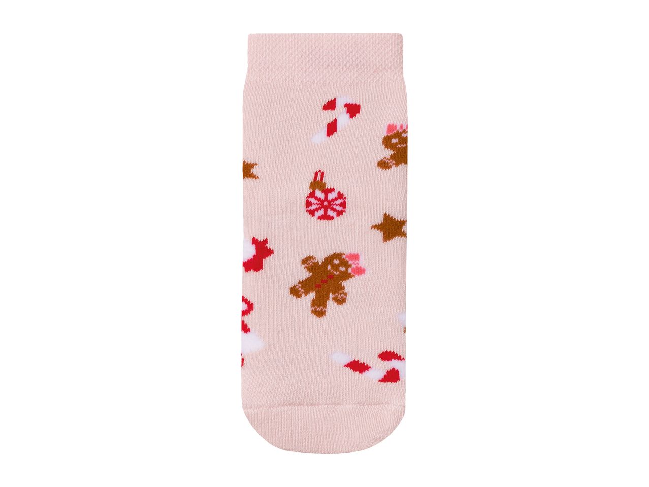 Go to full screen view: Lupilu Younger Kids’ Christmas Thermal Socks - 2 pairs - Image 2