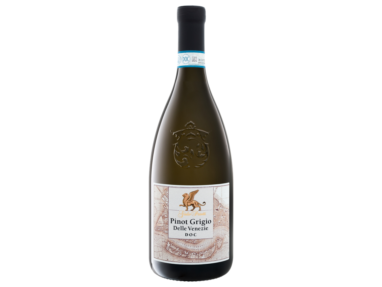 Fles Pinot Grigio Delle Venezie DOC van Giulio Pasotti.