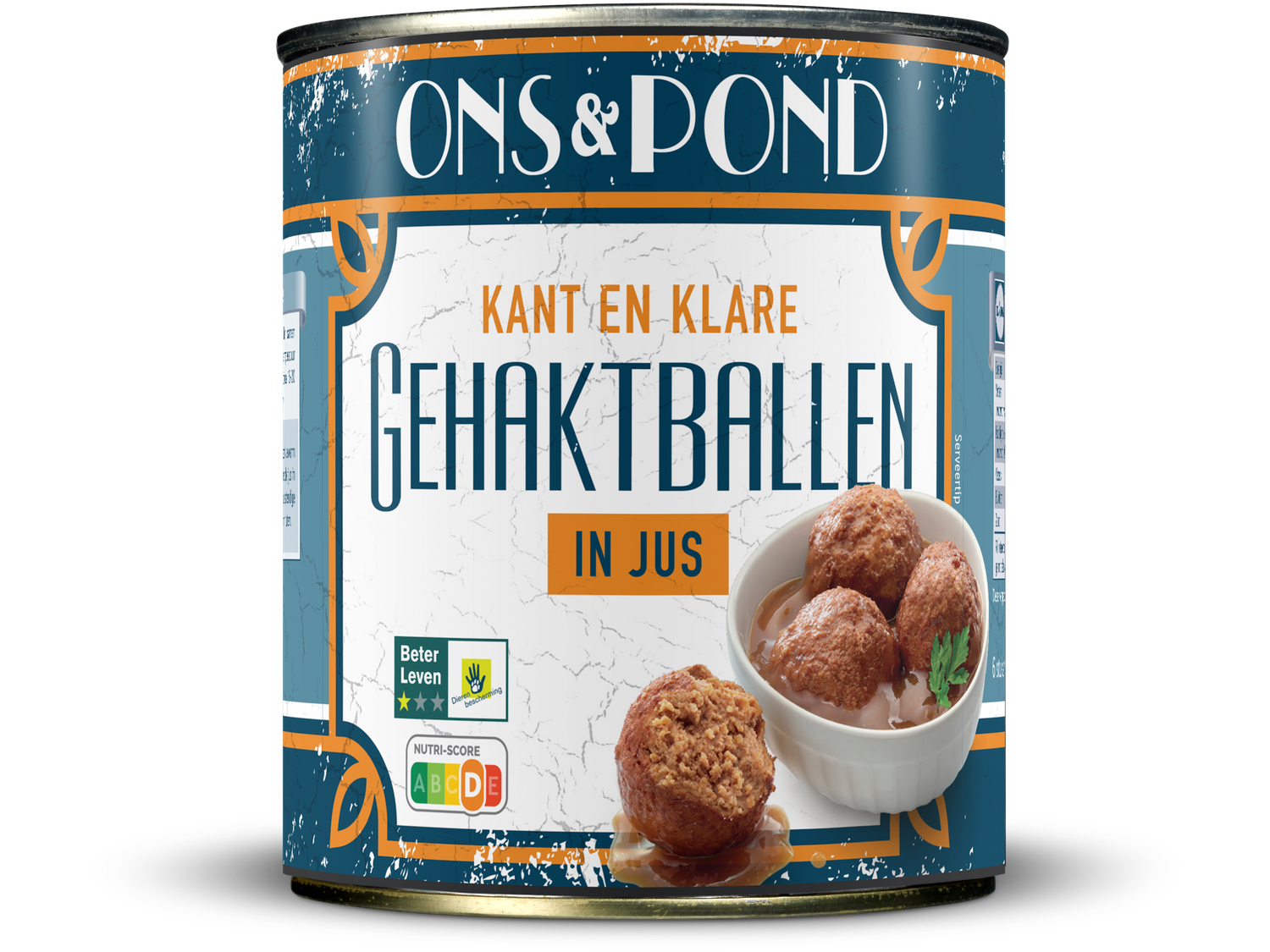 Gehaktballen in jus