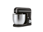 SilverCrest retro stand mixer with stainless steel bowl.