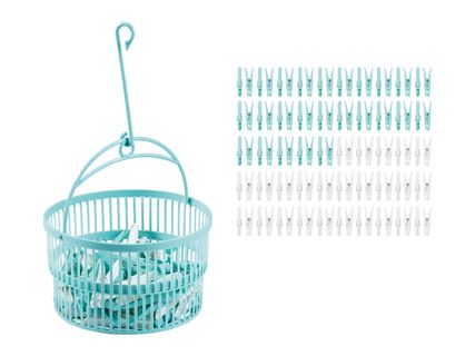 W5 Wäscheklammern/Teleskopkörbchen