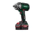 Cordless impact wrench with a 20V battery pack