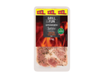Marinuota mėsa kepsniams, 1kg, Grill & Fun.