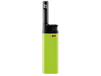Lime green BIC lighter.