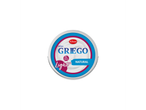 Recipiente de queijo creme Milbona, estilo grego, light e natural.