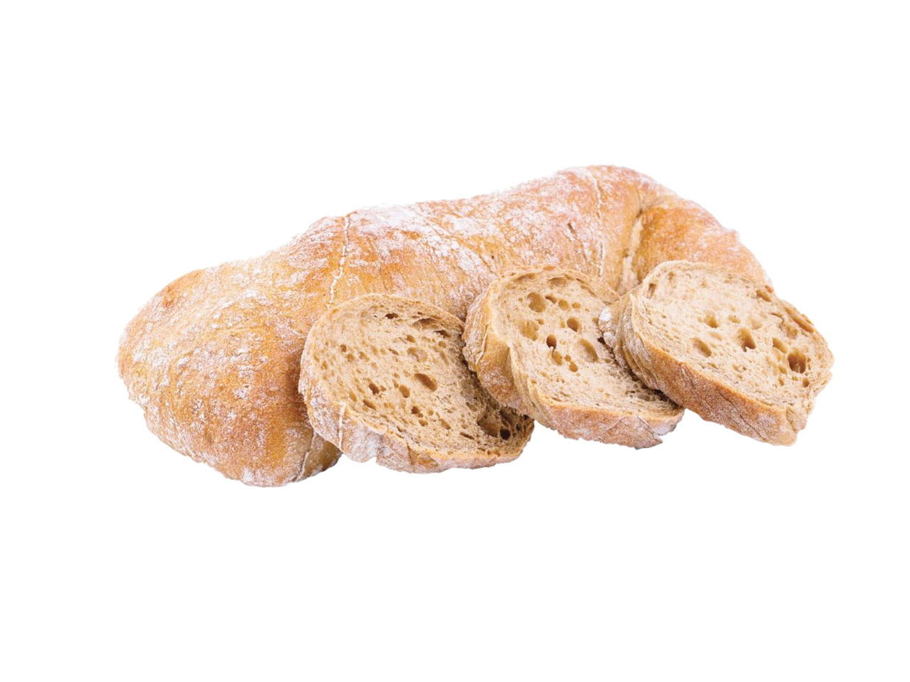 Įjungti viso ekrano vaizdą: Tamsi italiska duona „Ciabatta“ – vaizdas 1