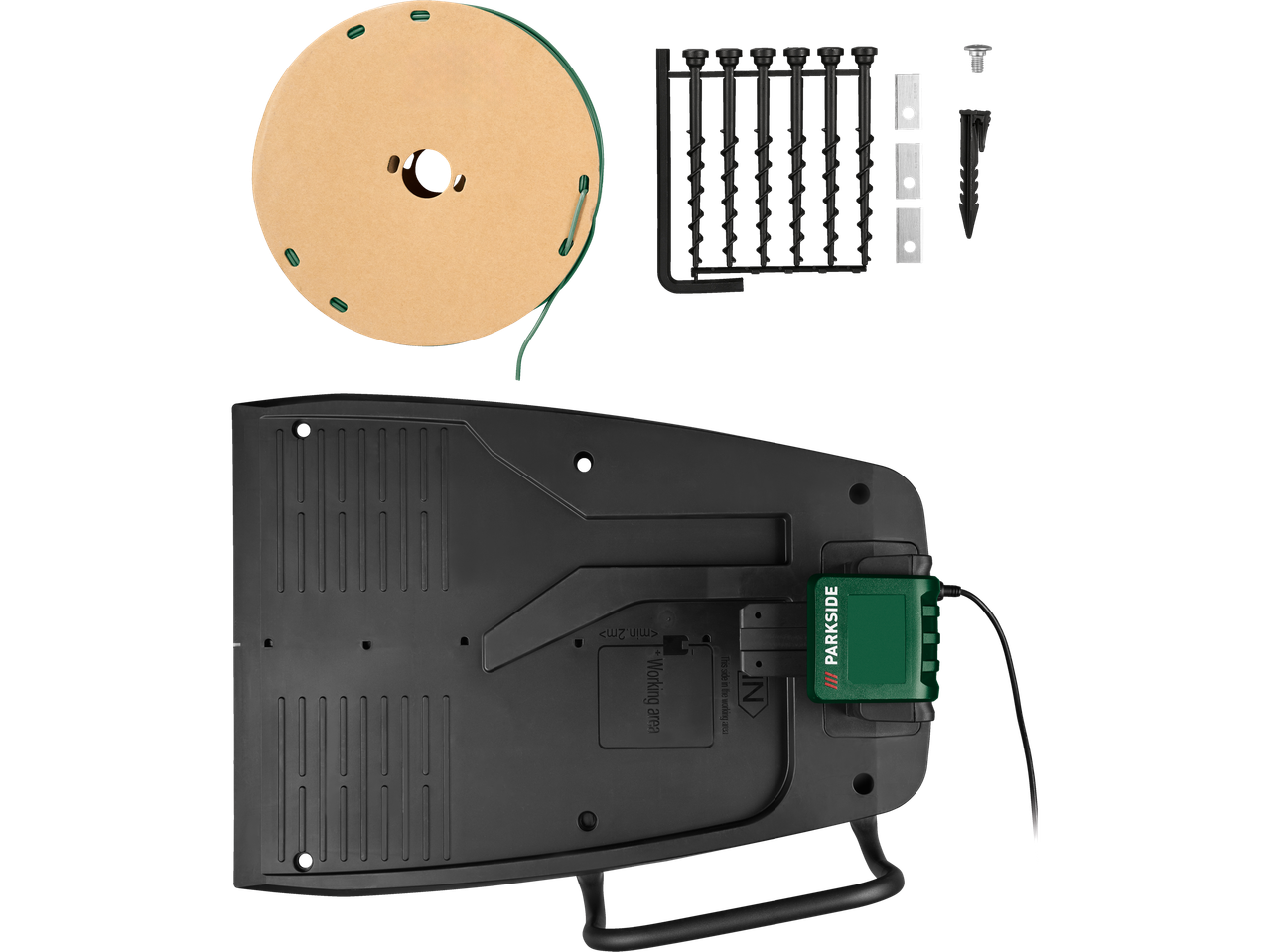 Parksides žica za ograjo za pse in krmilna enota