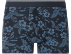 Boxer da uomo LIVERGY®, 3 pezzi, con motivo floreale blu scuro.