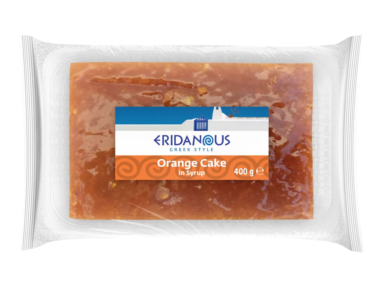 Eridanous Greek Style Orange Cake in Syrup (400g)
