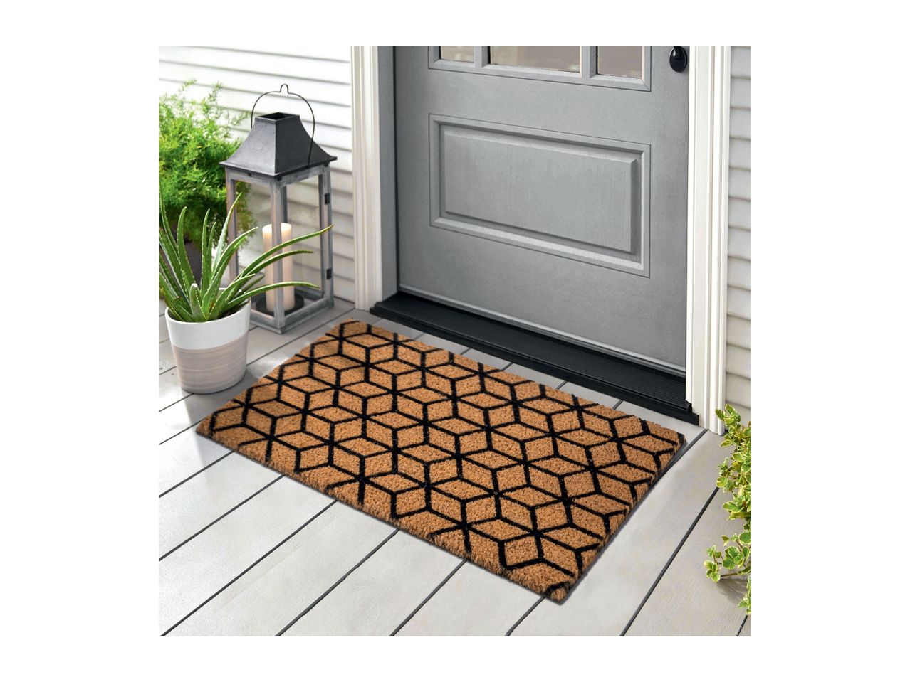 Go to full screen view: Livarno Home Coir Doormat Assorted Designs - Image 6