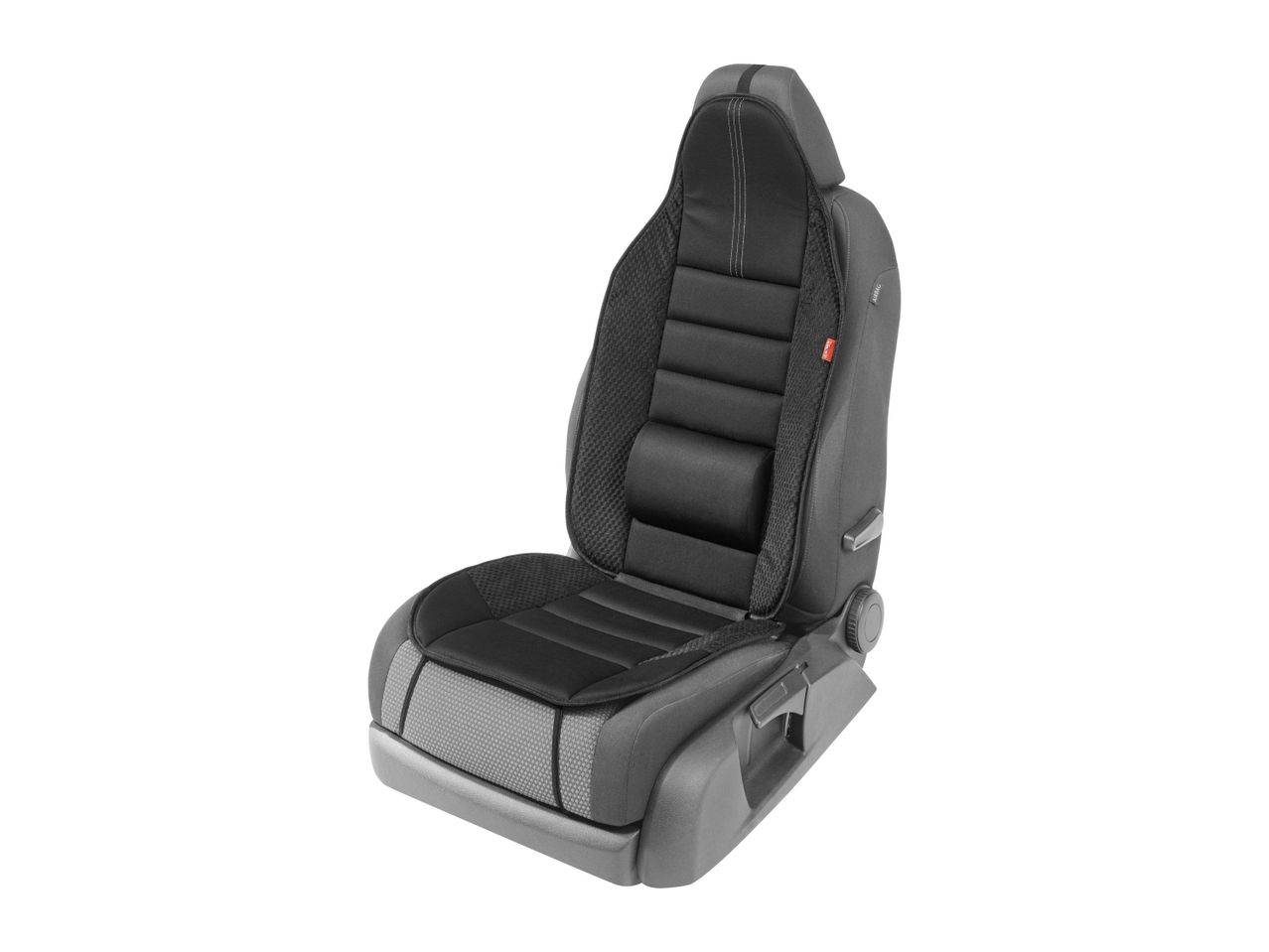Go to full screen view: Ultimate Speed Car Seat Cover With Lumbar Support - Image 1