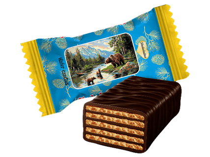 Vafeļu konfektes 1kg