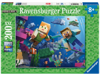 Παζλ Ravensburger Minecraft με 200 κομμάτια XXL, κατάλληλο για ηλικίες 8+.