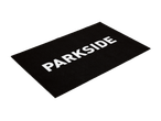 Crni otirač s natpisom Parkside