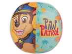 Paw Patrol beach ball: Chase and tropical theme.