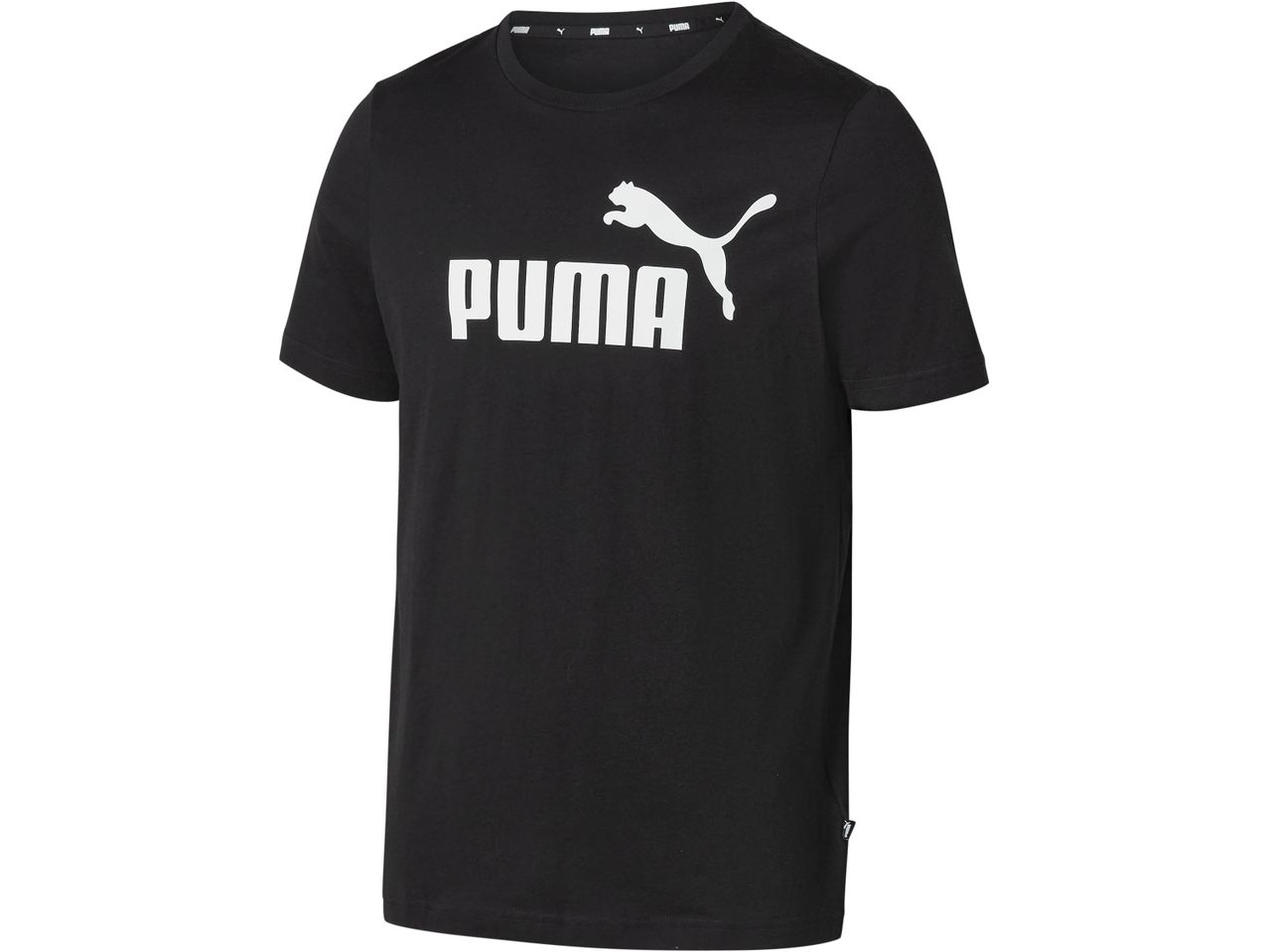 Black Puma t-shirt with white logo