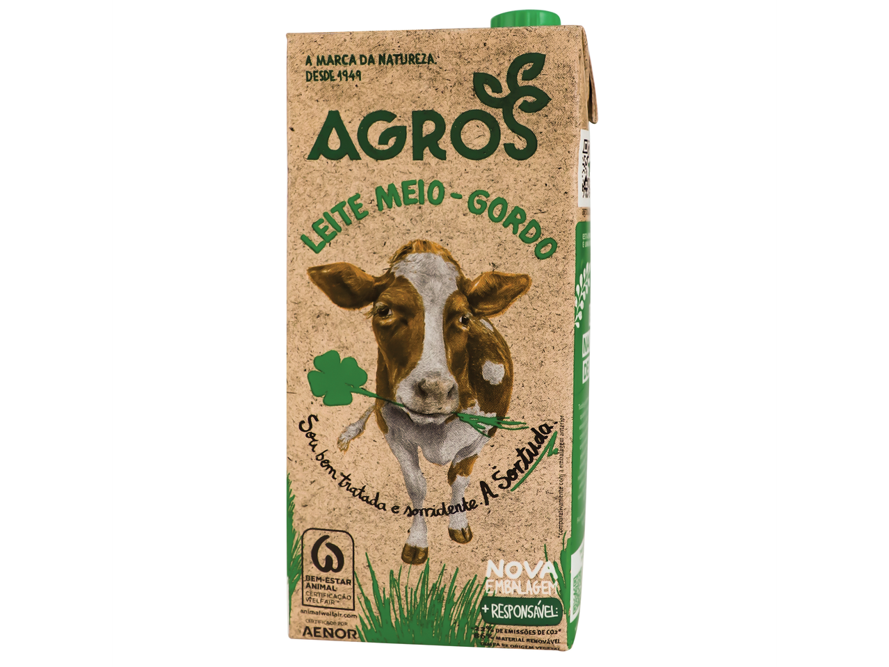 Agros Leite Meio Gordo