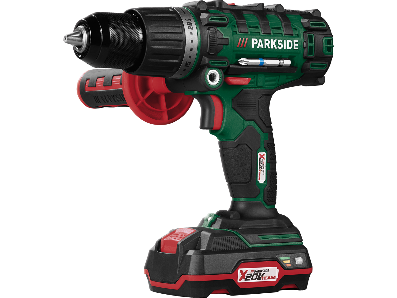 Parafusadeira-furadeira Parkside X20V Team.