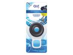 Air Wick car air freshener in a blue and white package.