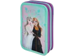 Двострука кутија за оловке Frozen са Елзом и Аном.