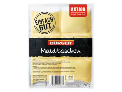 Bürger Maultaschen