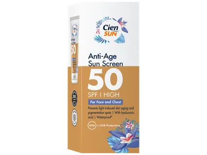 Cien SUN Zonnebrandcréme anti-age SPF50