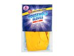 W5 Household Gloves: yellow gloves, small size.