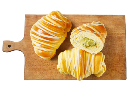 Pisztáciás krémmel töltött croissant