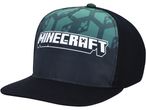 Minecraft-themed trucker cap with a dark green and black design.