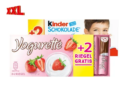 Yogurette/Kinder Schokolade