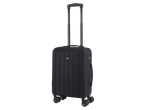 Black TopMove suitcase: hard-shell, perfect for travel.