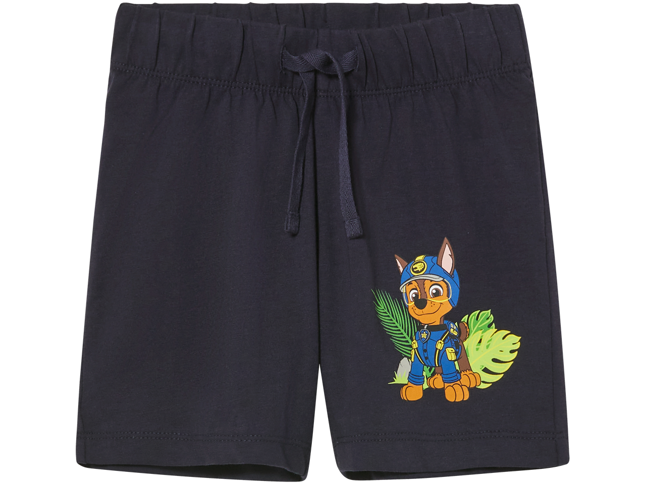 Dečje šorts Paw Patrol, tamnoplave, sa štampom.