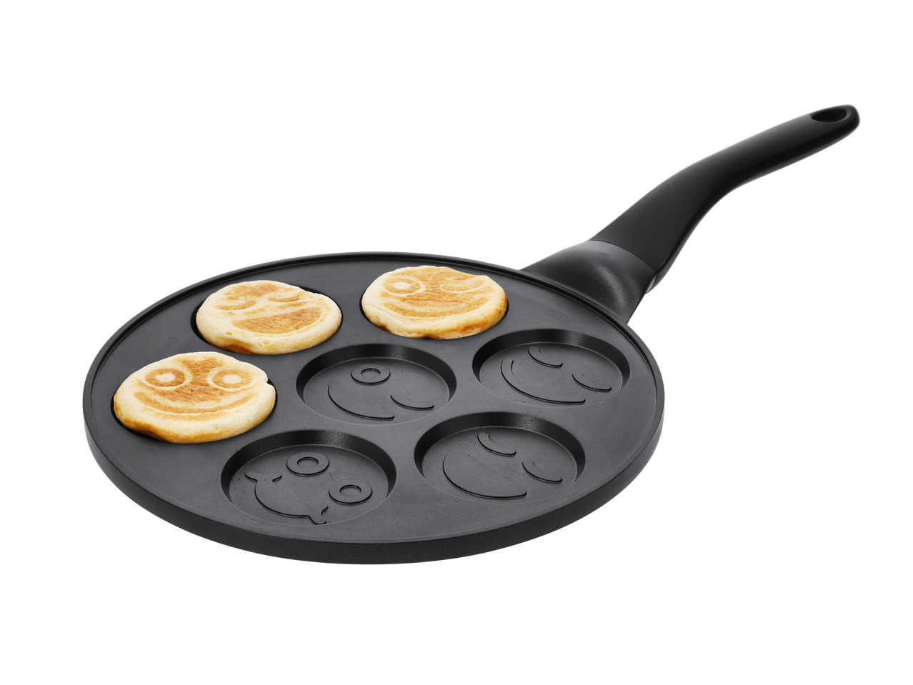 Silvercrest® tigan za palačinke sa palačinkama sa nasmejanim licima