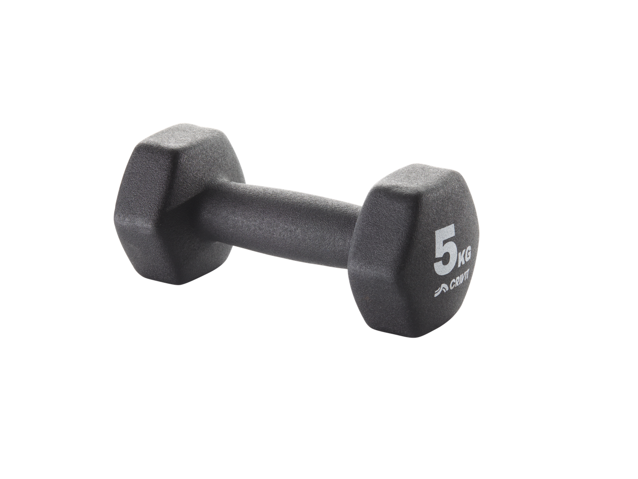 Gantere Crivit de 5 kg pentru fitness.