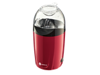 Sarkana Silvercrest® popkorna mašīna ar caurspīdīgu vāku