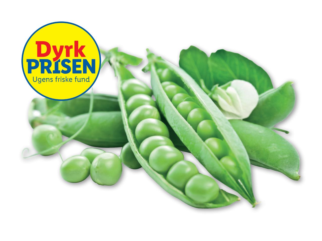 Dyrik Prisen økologiske ærter i bælge.