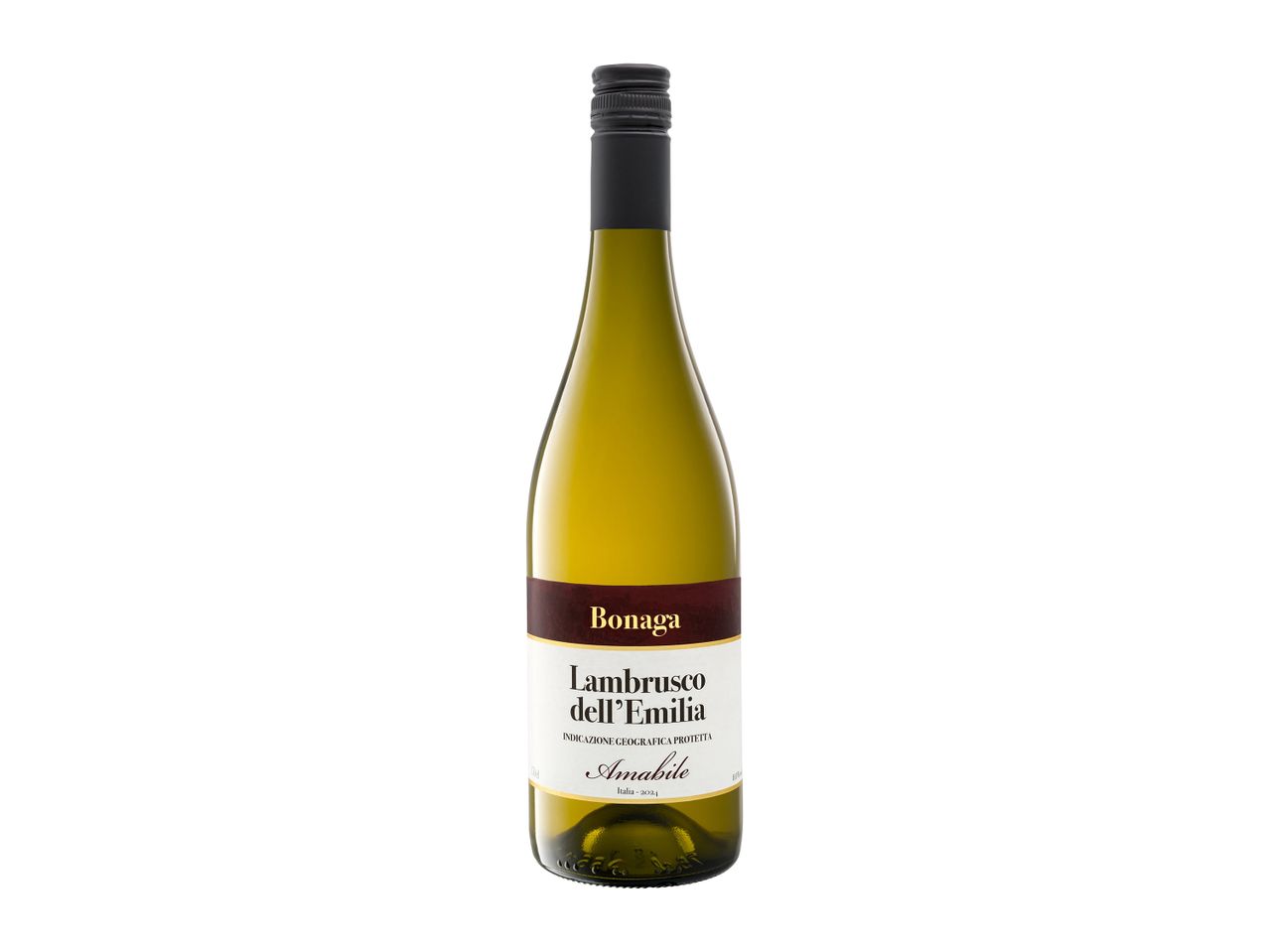 O sticlă de vin alb Büyüksü.