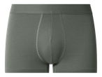 Férfi boxeralsó szürke színben, elöl varrással és rugalmas derékpánttal.