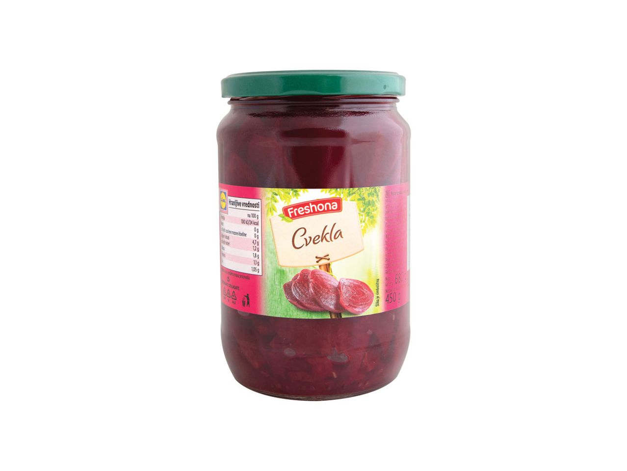 Tegla cvekle marke Freshona.