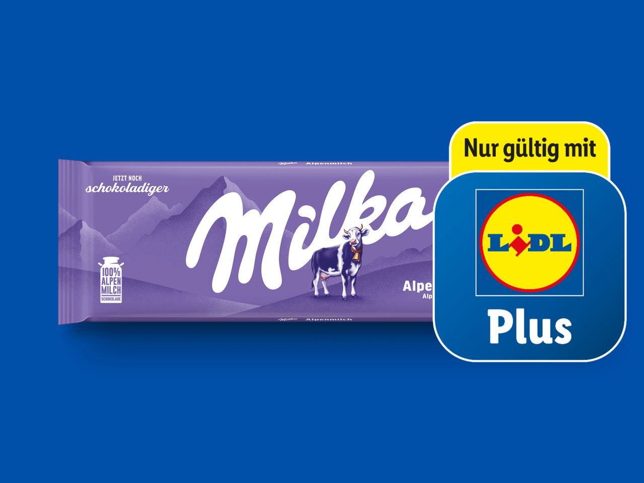 Gehe zu Vollbildansicht: Milka Schokolade - Bild 1