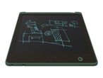 Electronic drawing tablet with a house sketch.