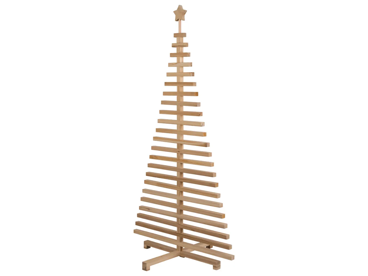 Albero di natale in legno, 160 cm