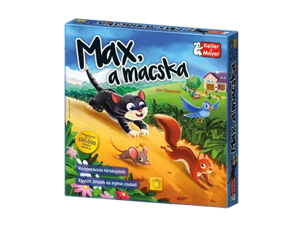 Max, a macska társasjáték