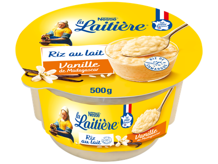 LA LAITIÈRE Riz au lait vanille