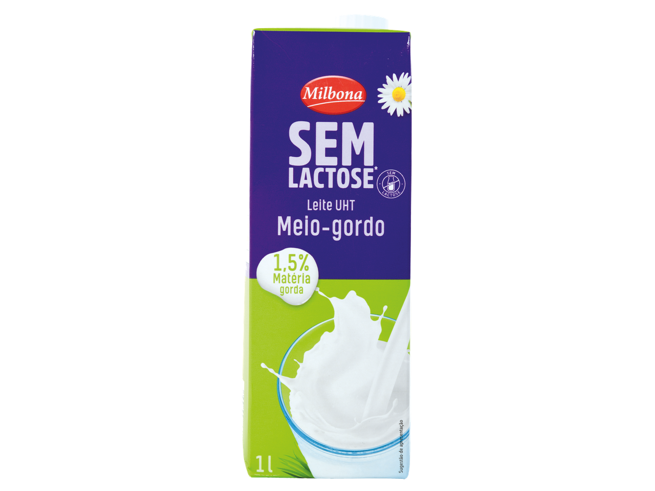 Leite Magro/ Meio-gordo sem Lactose MILBONA