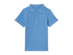 Boys’ Blue School Polo Shirts - 2 Pack