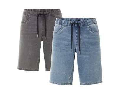 esmara® MEN Denim-Sweatshorts