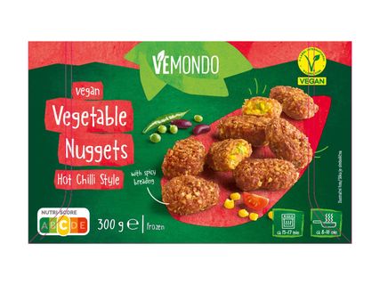 Vegán zöldségnuggets
