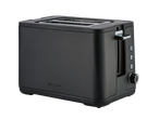 SILVERCREST® 2-Slice Toaster in black with control buttons and browning dial.